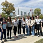 Access to Justice in French concentration law students toured St. Boniface and met with program partners as part of their orientation