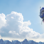 a person climbing a mountain