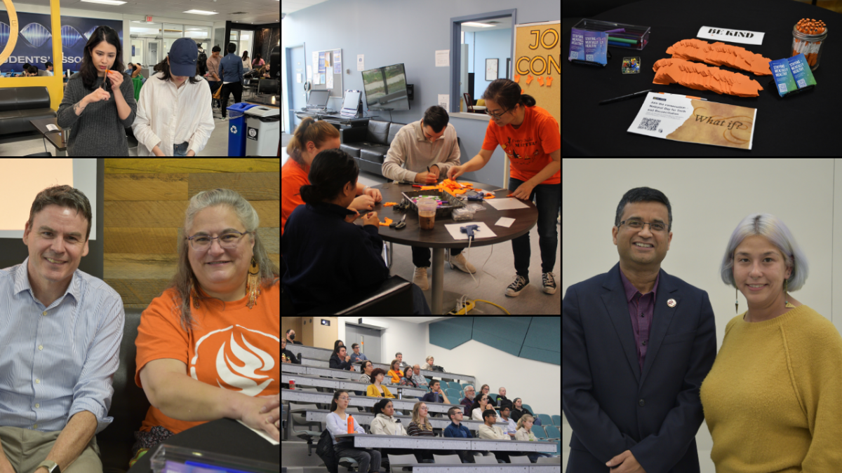 Faculty of Science community engaged in activities and conversations