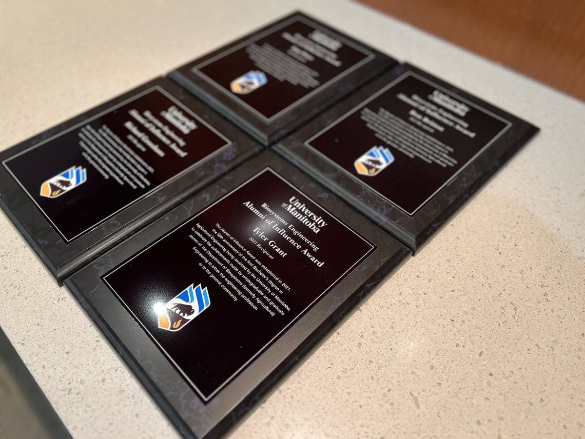 Alumni of Influence plaques