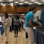 Students and ehibitors at the 2023 ASE Career Fair in the MPR