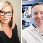 Tara Horrill and Joel Peasron in individual headshots.