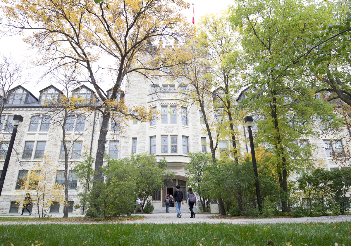 An image of Tier Building on the Fort Garry Campus.