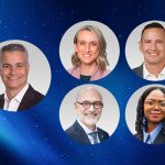 Five headshots of the 2024 DAA recipients.