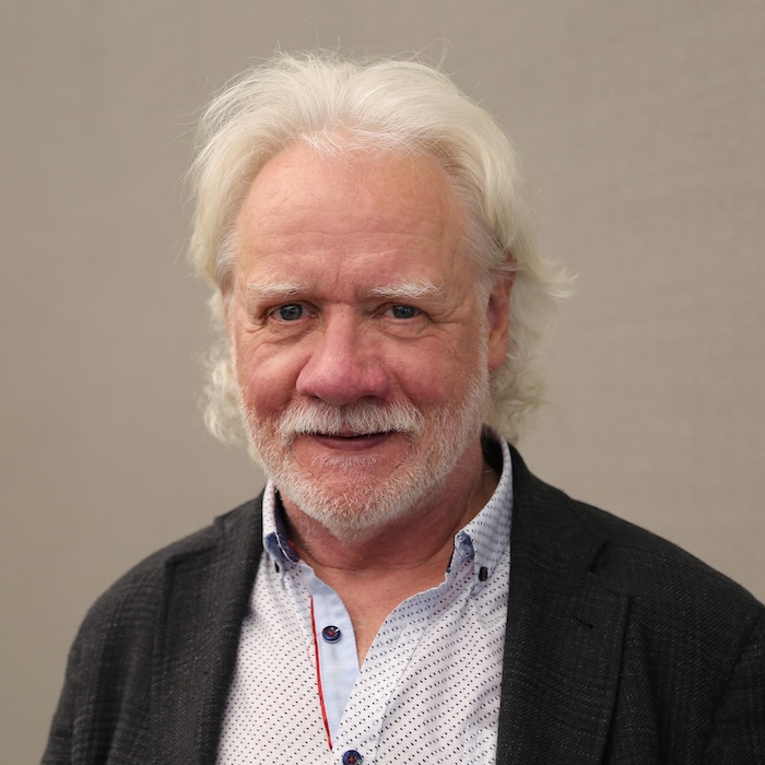 Chris Macey looking at the camera