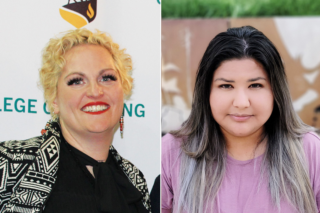 Profiles of Stephanie Van Haute and Corrine Clyne.