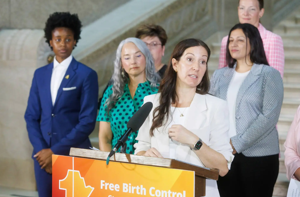 Family physician Dr. Jacqueline Gougeon said access to free birth control will also benefit women and transgender patients who struggle with dysfunctional bleeding. Photo: MIKE DEAL / FREE PRESS