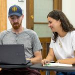 Students in wiritng tutor workshop