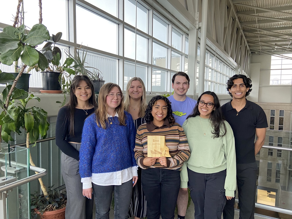 UMEARTH group members receiving a 2024 Sustainability Award