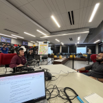 CBC's Faith Fundal is interviewing UM student Vaibhav Varma about mental health among men.