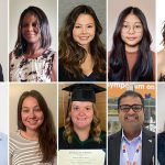 Portraits of 10 grad students.