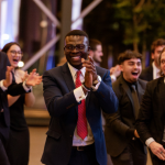 Team Asper celebrates at JDC West. Photo provided by Evan Adair.