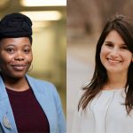 Adewunmi Giwa and Anne Manson, 3MT finalists from the Faculty of Agricultural and Food Sciences