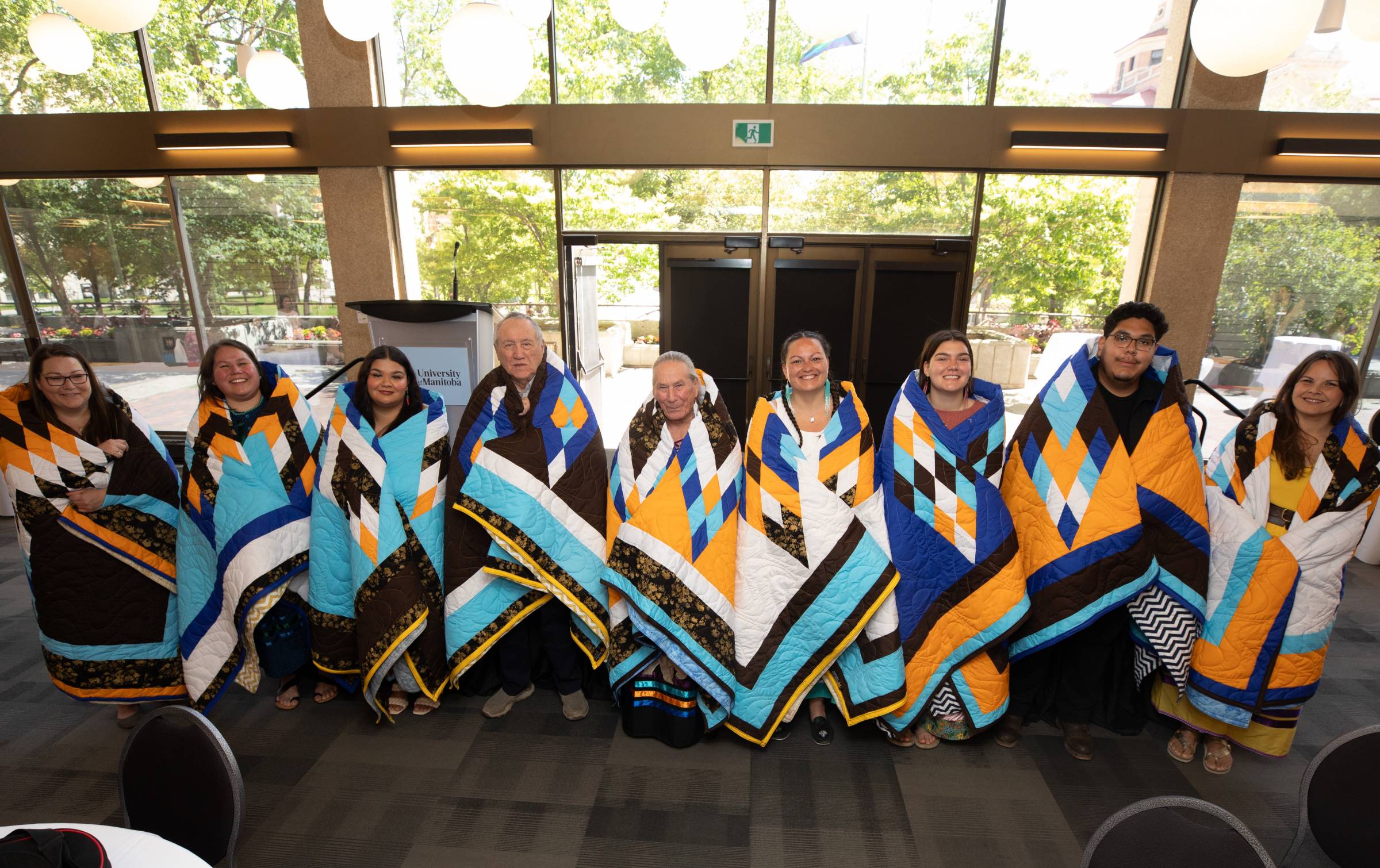 2024 honourees with their star blankets