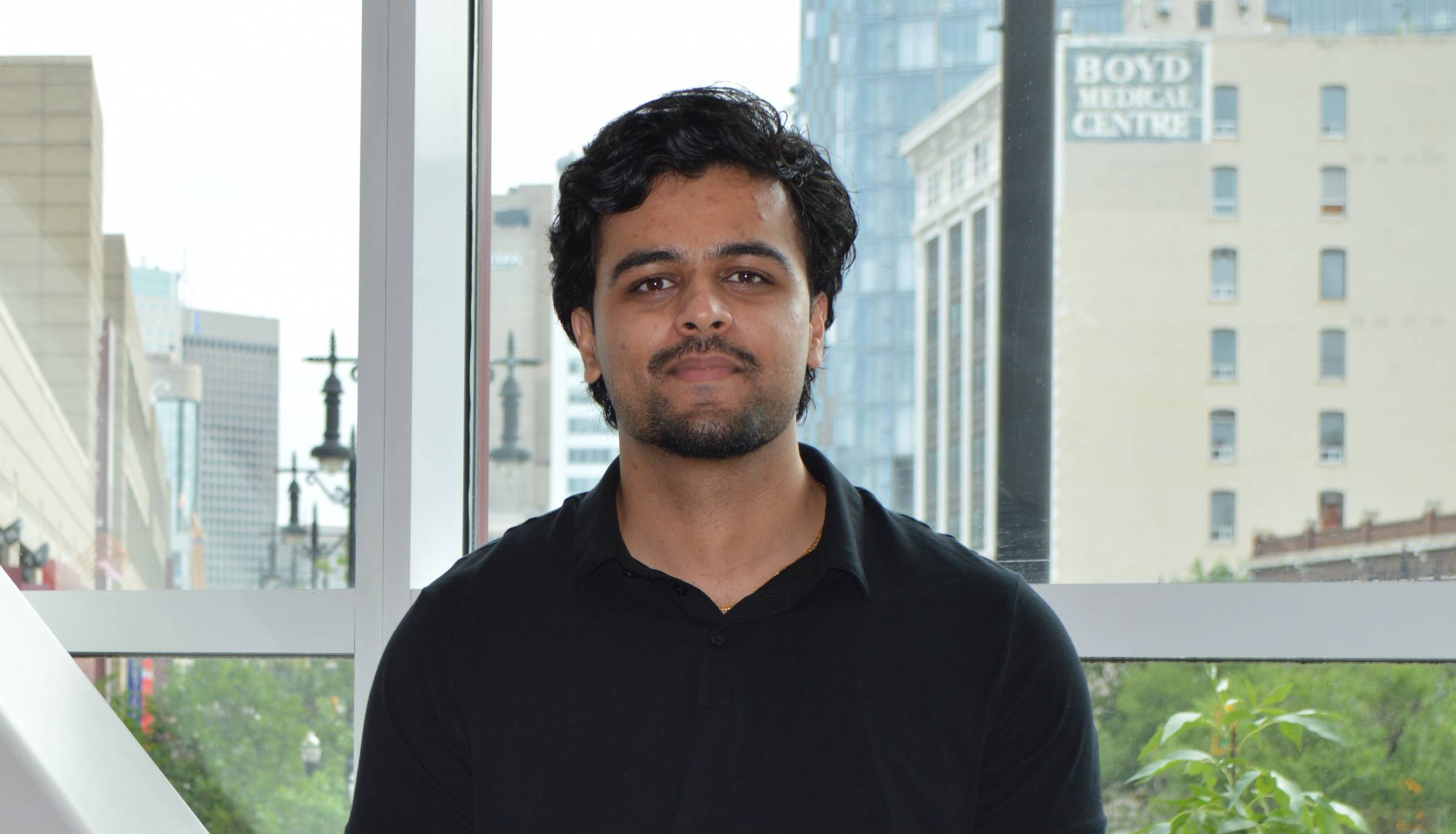 Headshot of law student Bharat Rai