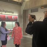 Tina Chen, Vice-Provost, Office of Equity transformation, interviewed by CTV Morning Live on International Women's Day 2025 in the Price Faculty of Engineering