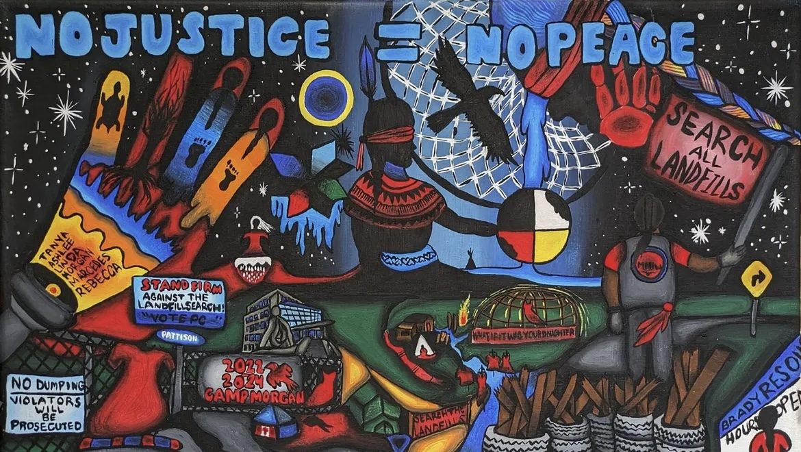 Cambria Harris will be the speaker for the event. She believes that art not only evokes emotion but also serves as a powerful tool for raising awareness. When she uses art to reveal current political realities, it becomes an act of resistance, particularly in connection to the MMIWG2S+ crisis.