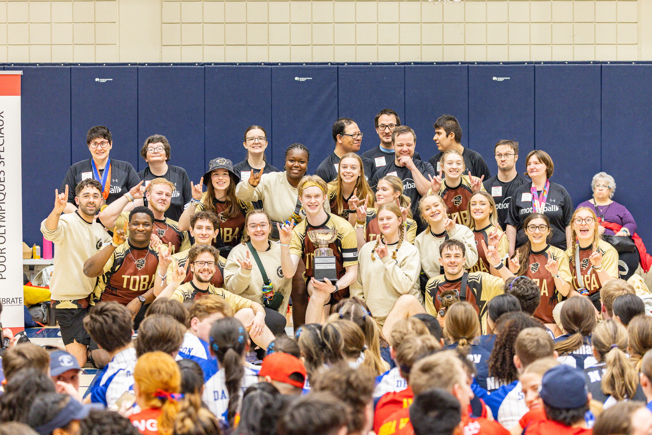 Team Manitoba at the 2025 Kin Games