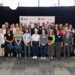 Group of recipients with the UM President and Provost
