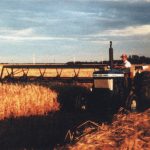 Herb Meier working in the field