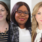 Faculty of Social Work scholars Dr. Christine Mayor, Dr. Blessing Ojembe, and Dr. Ashley Stewart-Tufescu