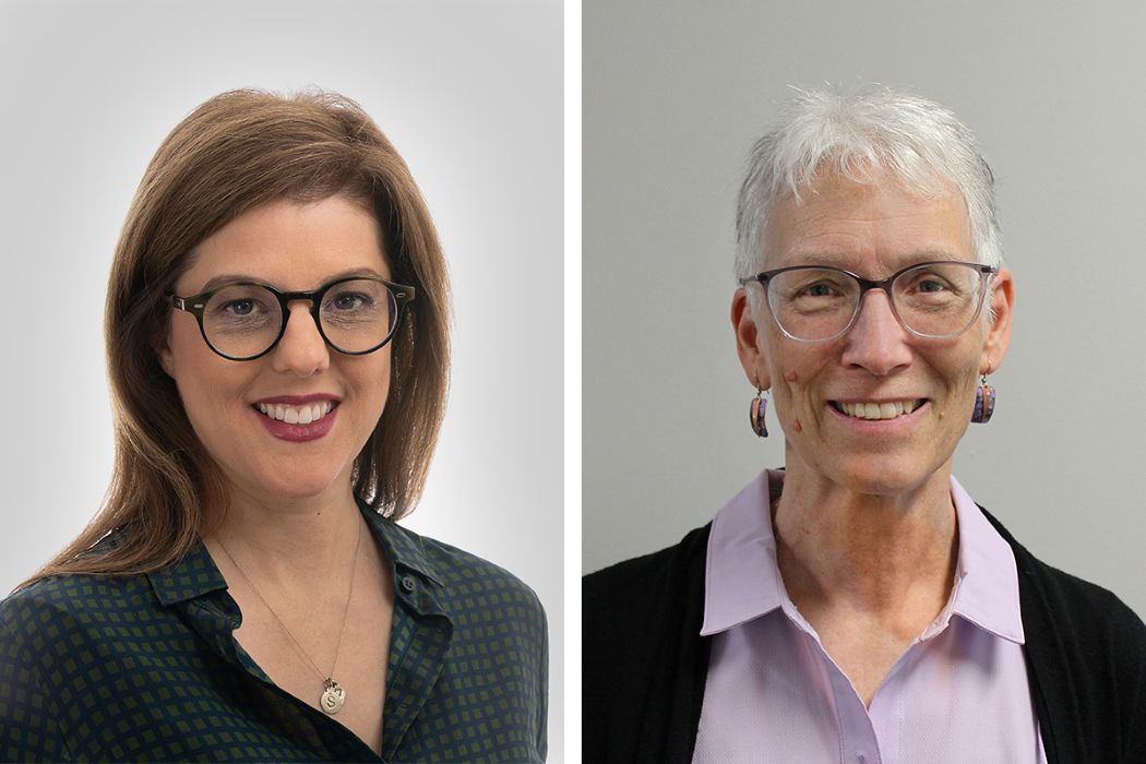 Portrait of Dr. Tracie Afifi and Dr. Marni Brownell.