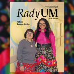 Cover of Summer 2025 issue of RadyUM magazine, showing Audrey Henderson and Margaret Hart.