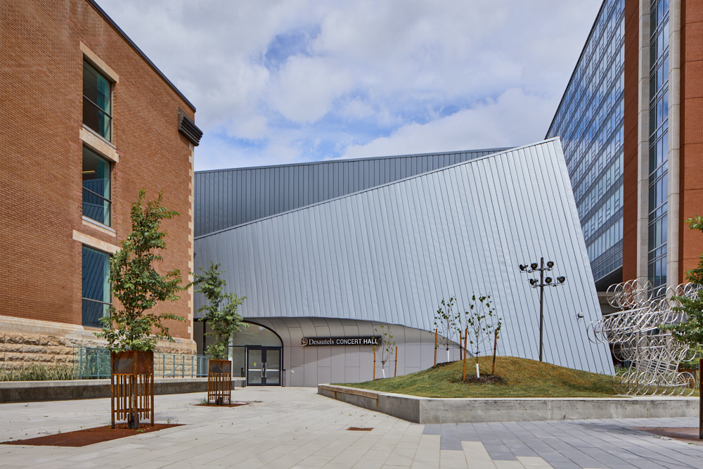 Desautels Concert Hall on UM's Fort Garry campus