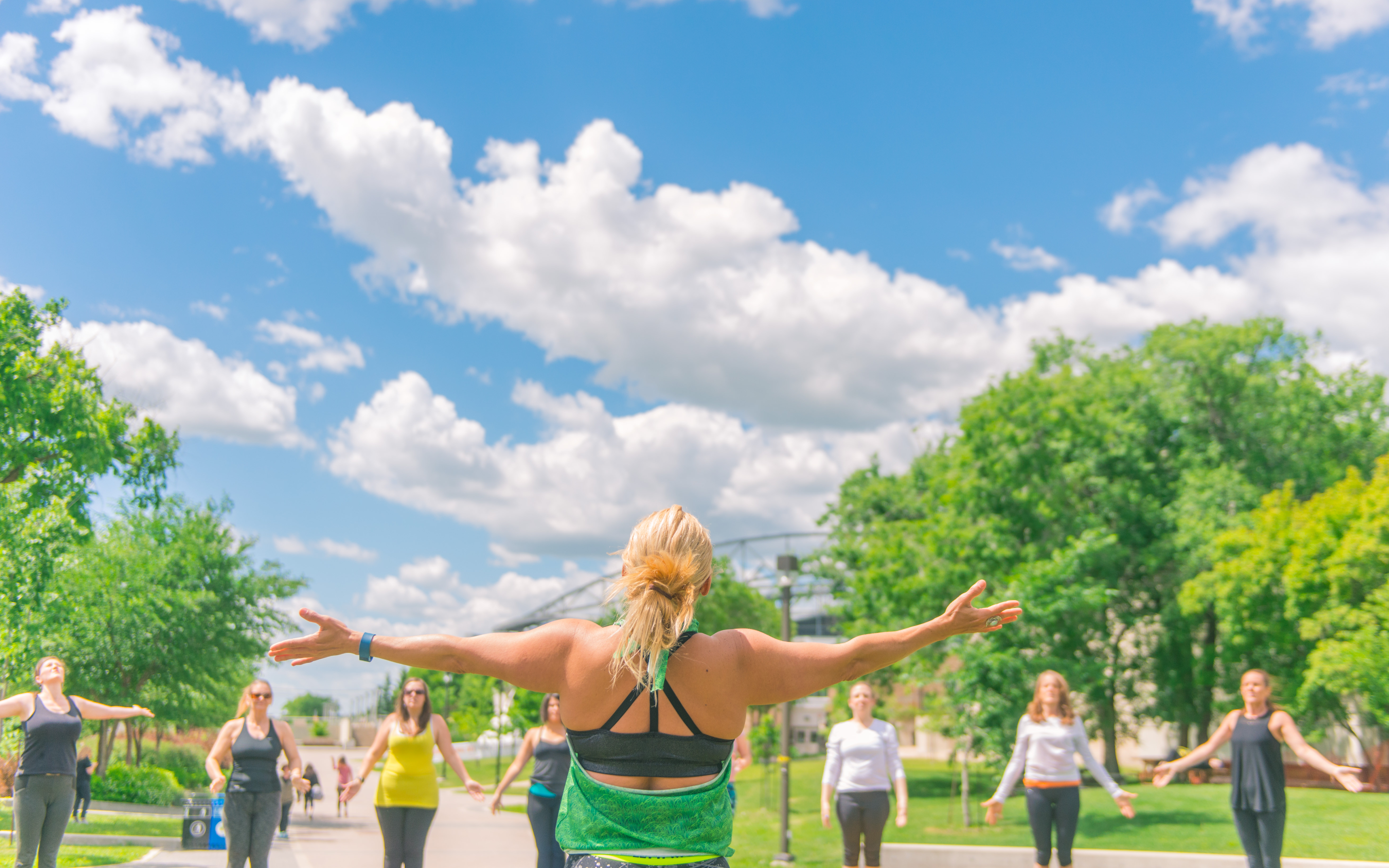 Outdoor Yoga, Fort Garry